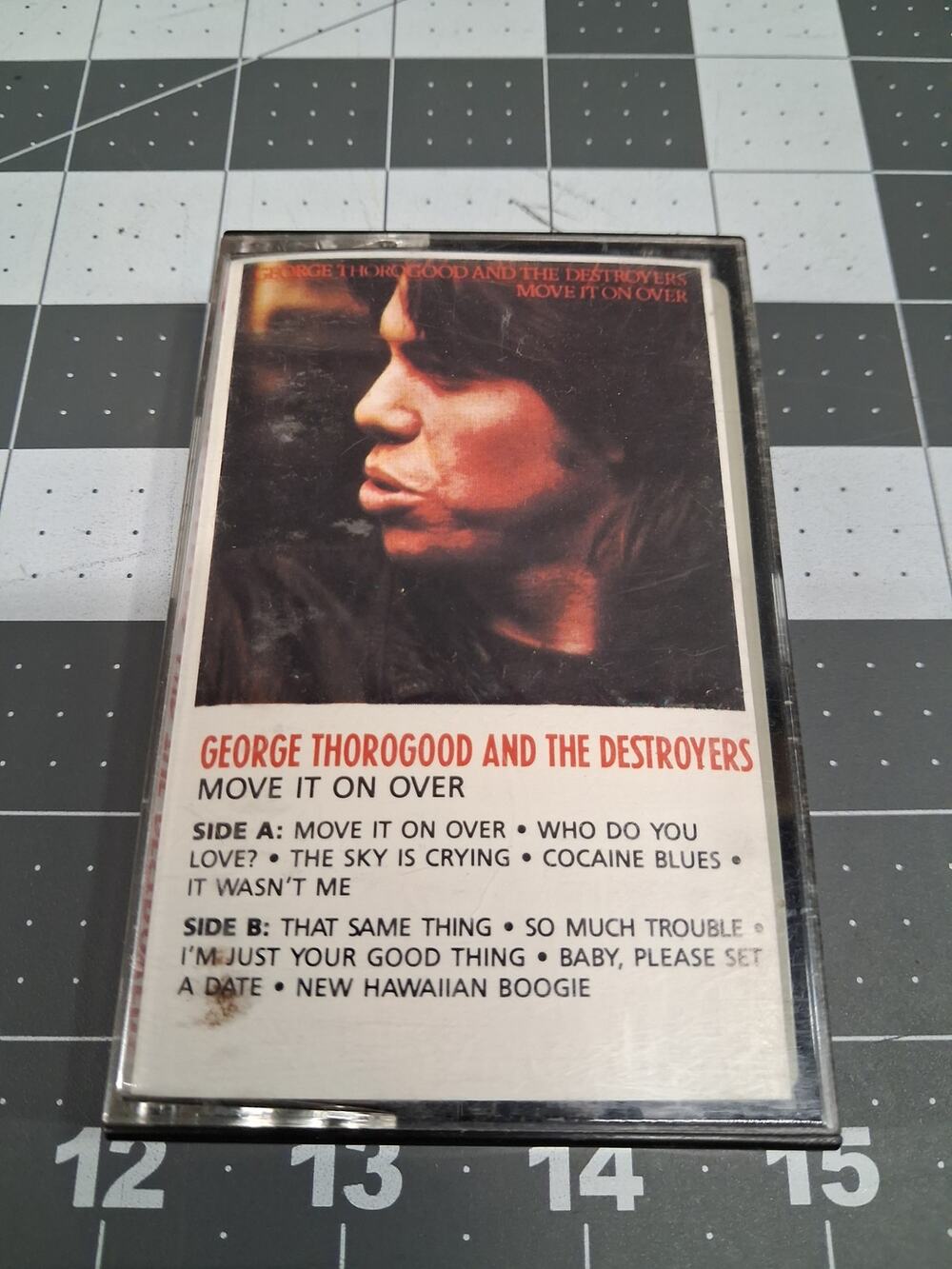 George Thorogood And The Destroyers Move It On Over Cassette Tape